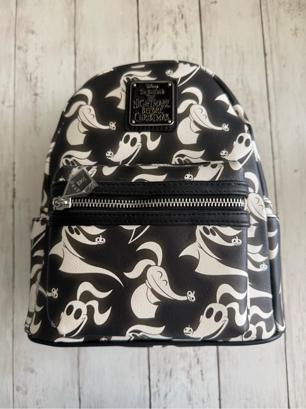 Loungefly Disney Nightmare Before Christmas- Zero All- Over Print Mini Backpack